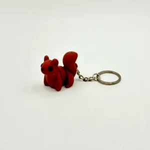 Mini Jigglix Squirrel Keychain