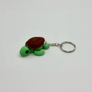 Mini Jigglix Turtle Keychain