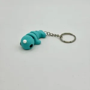 Mini Jigglix Narwhal Keychain